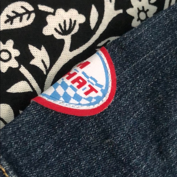 GIRLS BABY PHAT DENIM ZIP FRONT W/PATCHES DRESS - Picture 4 of 15